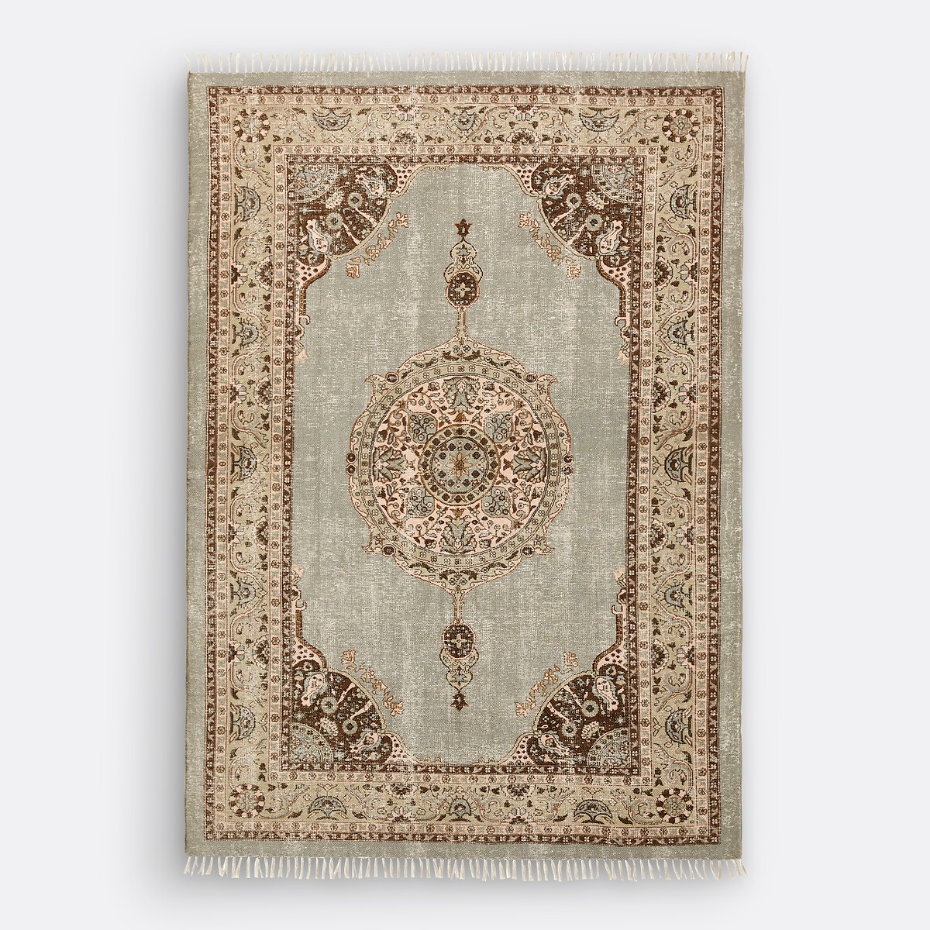Tapis vintage en coton, Hania