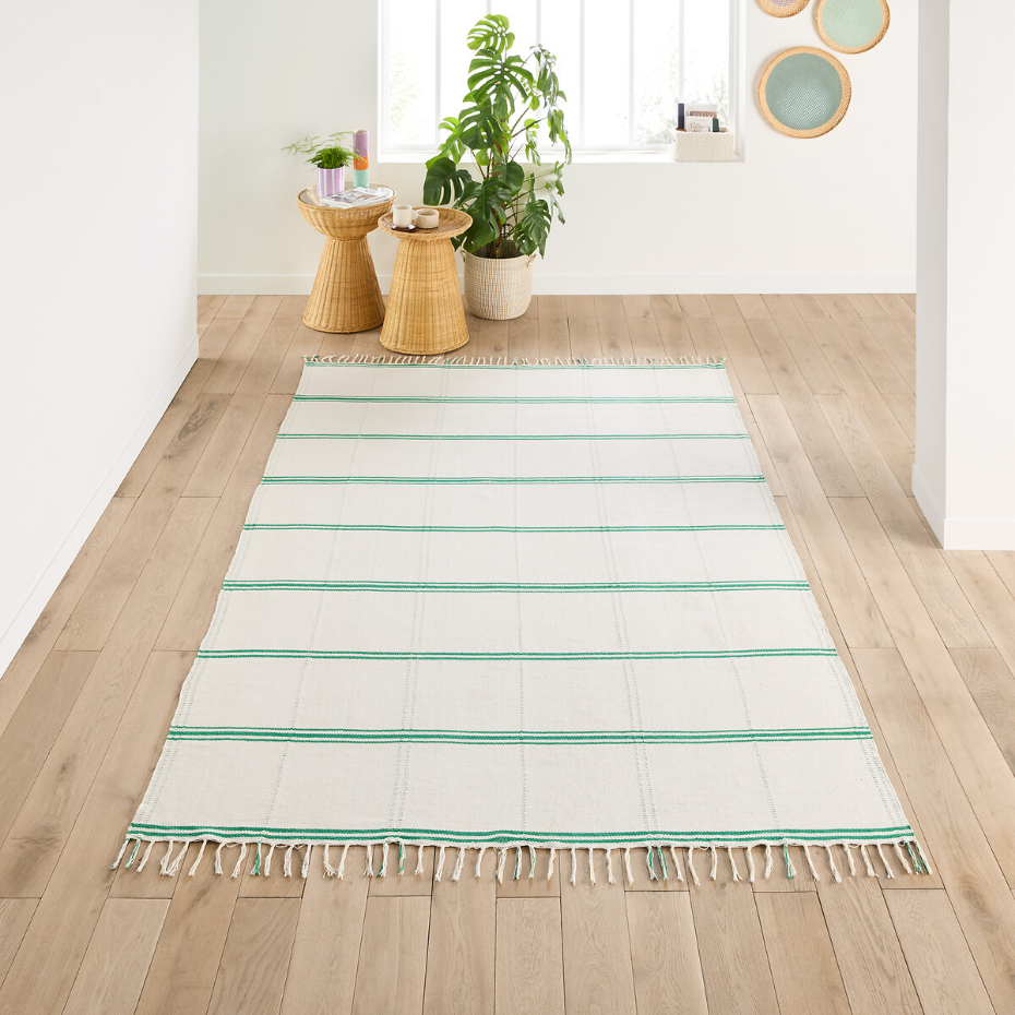Tapis 58% coton recyclé, Ravelo