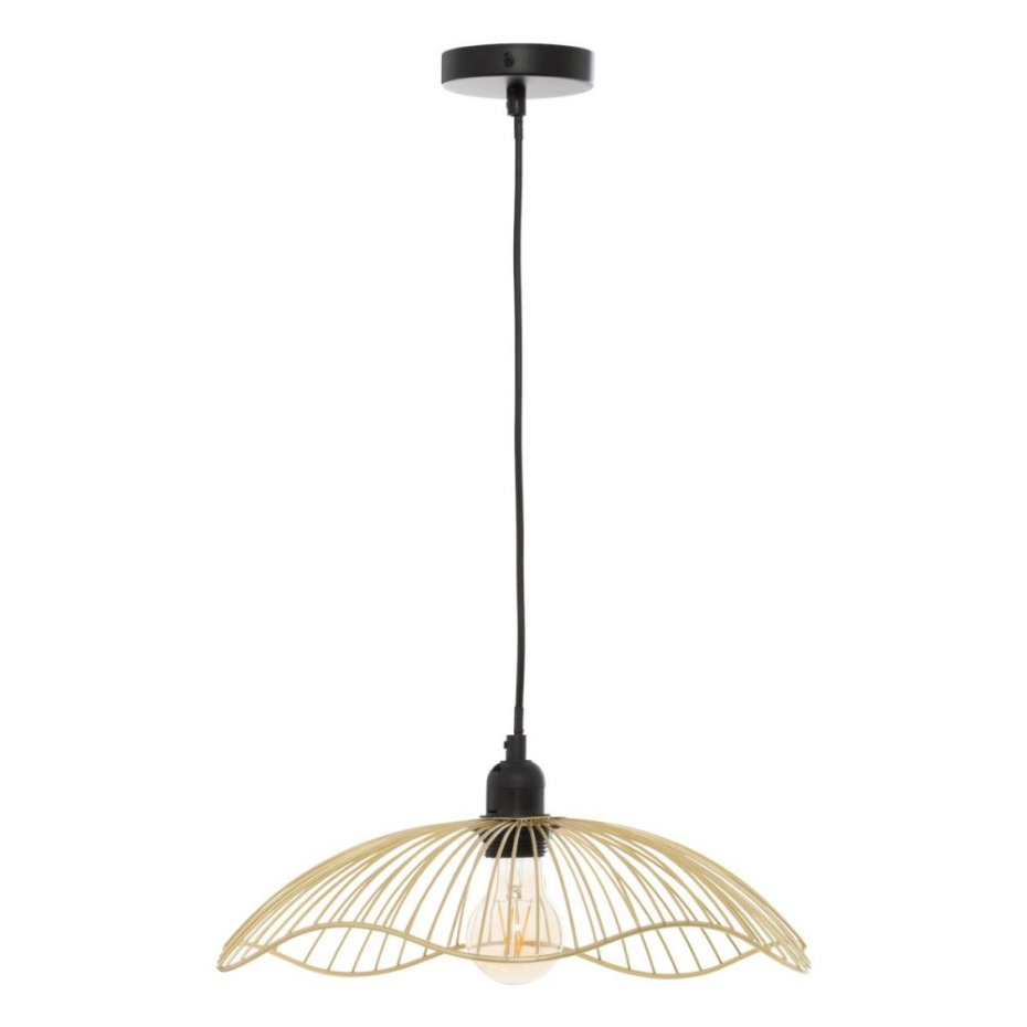 Suspension Métal Filaire Galt Doré D34