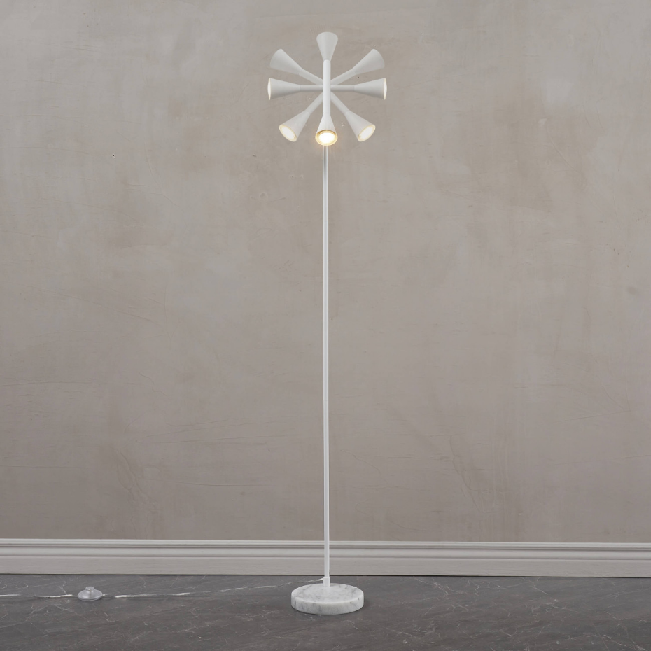 Lampadaire liseuse sobre et stable - HOLEN