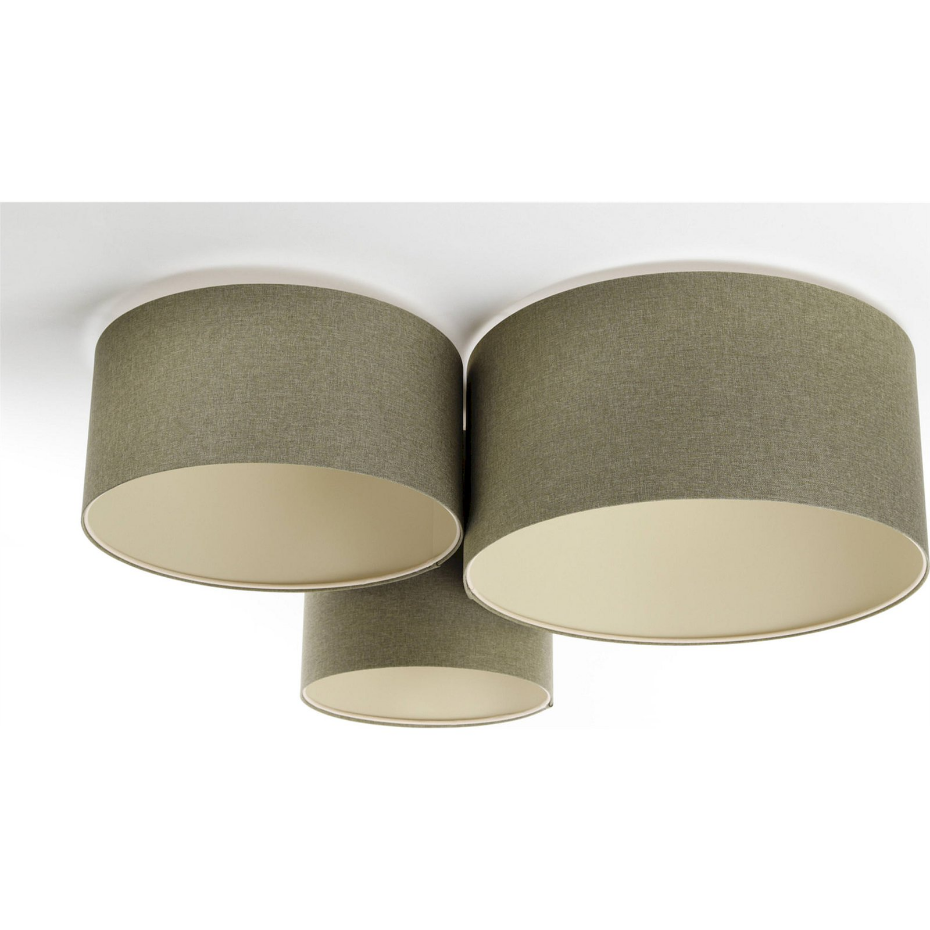 Plafonnier rond en tissu ambiance douce Boho Elegant