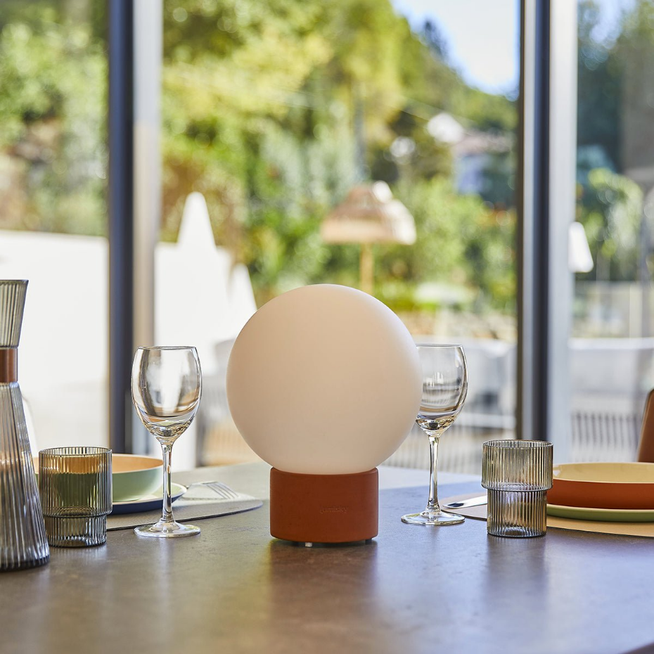 Lampe de table touch béton LED TERRA