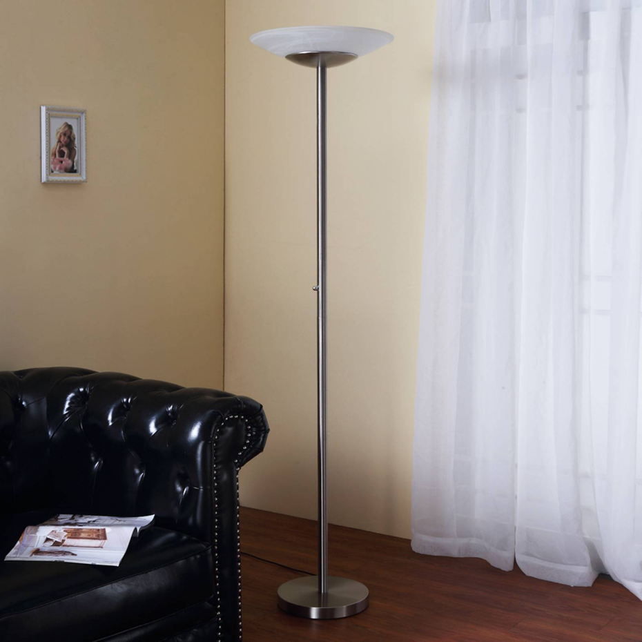 Lampadaire en verre moderneLED, Ragna