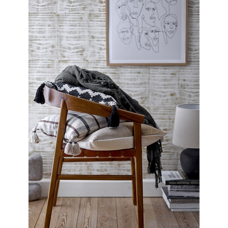 Lampe de table terre cuite lin  Matheo