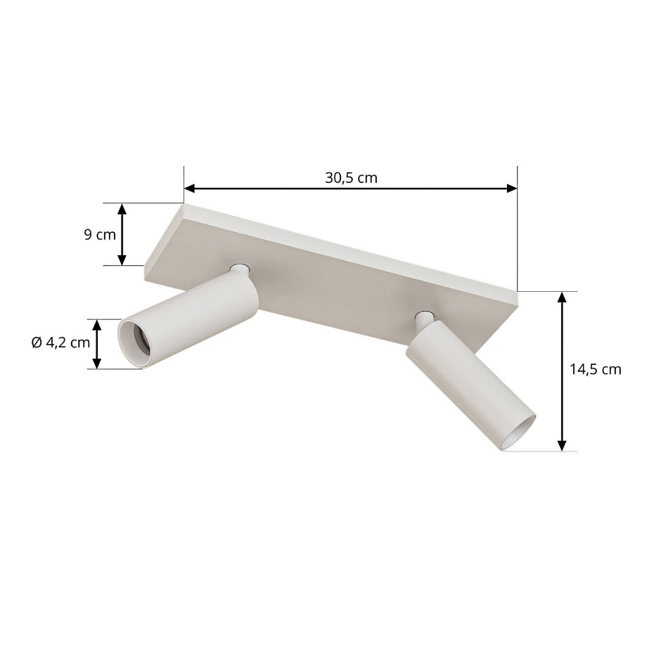 Spot en aluminium moderne, Brinja Slim