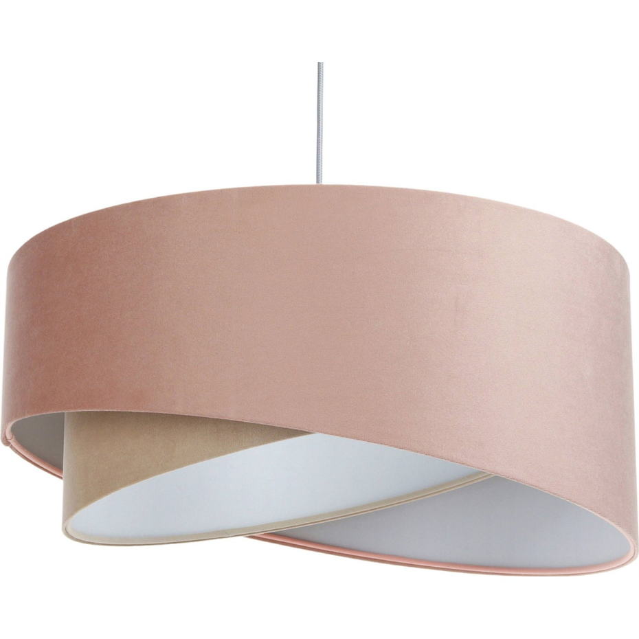 Suspension ronde en velours lumière douce Jasmin bebe