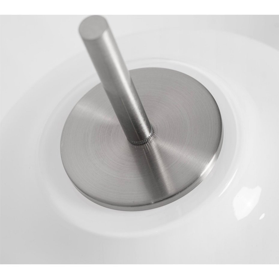 Lampe de salon en cristal finition translucide