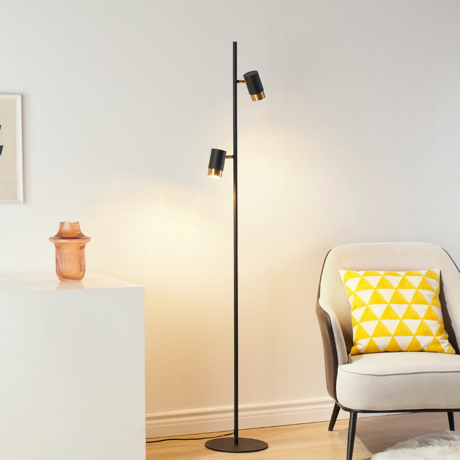 Grand lampadaire multi spot - ELYA