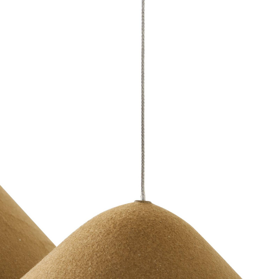 Suspension en textile moderneLED, Beutlin