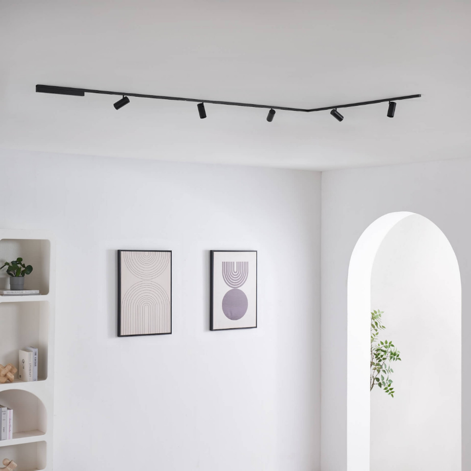 Pack rail magnétique 35W en L - LYNE