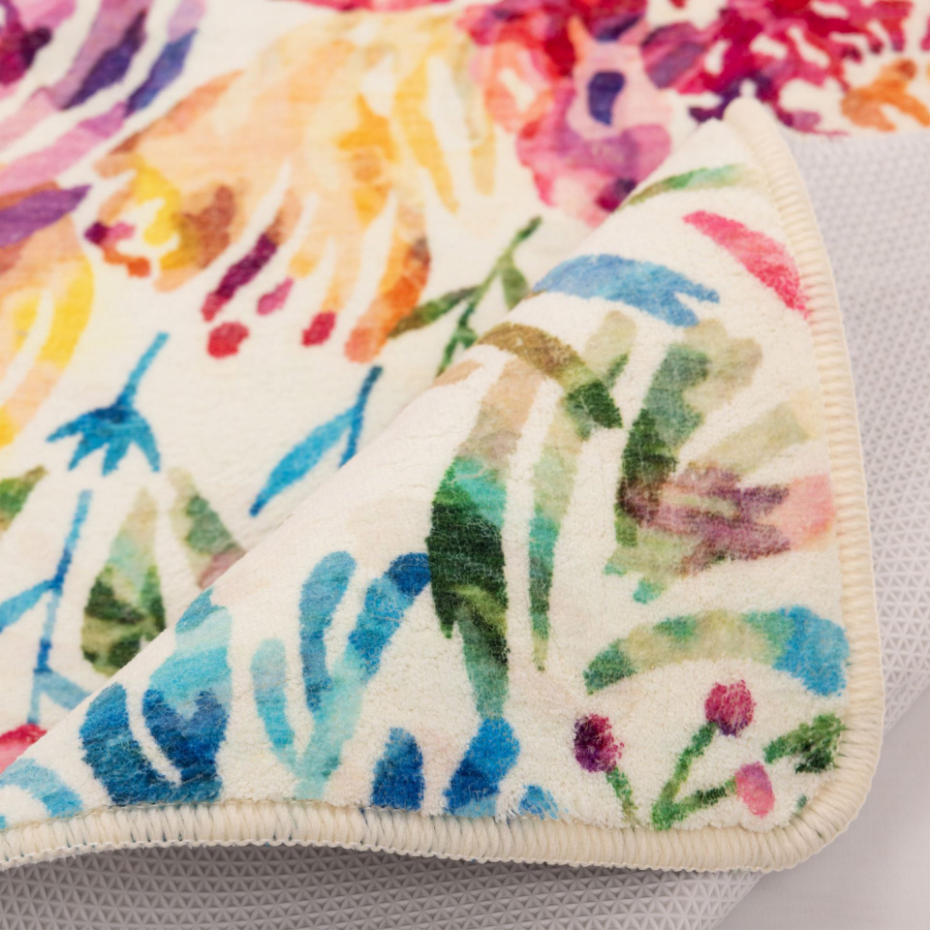 Tapis de bain imprimé doux - Aquata