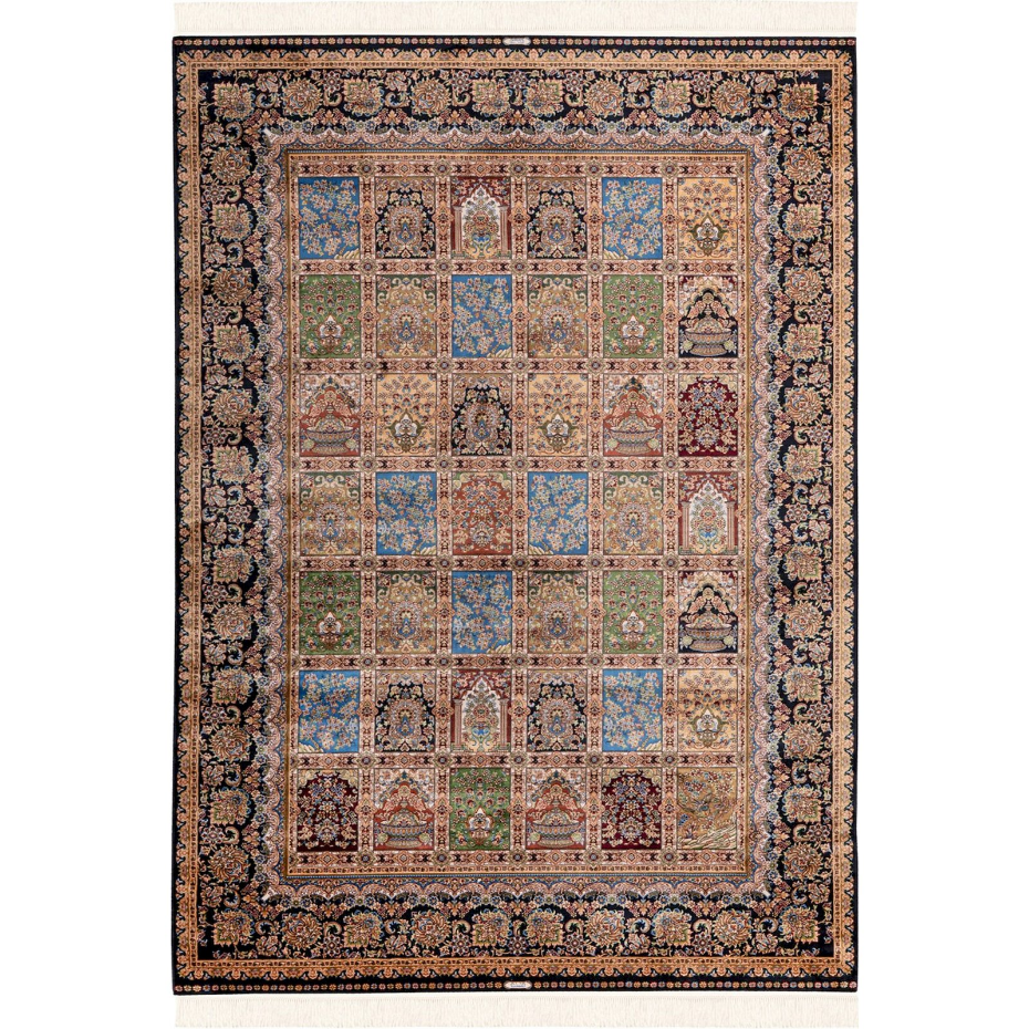 Tapis rectangulaire en modal motif patchwork