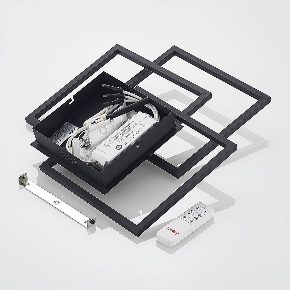 Plafonnier en aluminium moderneLED, Qiana