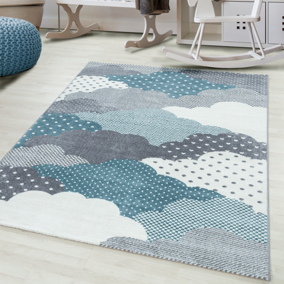 Tapis enfant motif nuage BAMBI