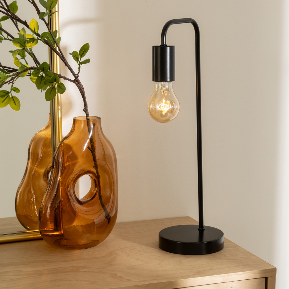 Lampe à poser en métal