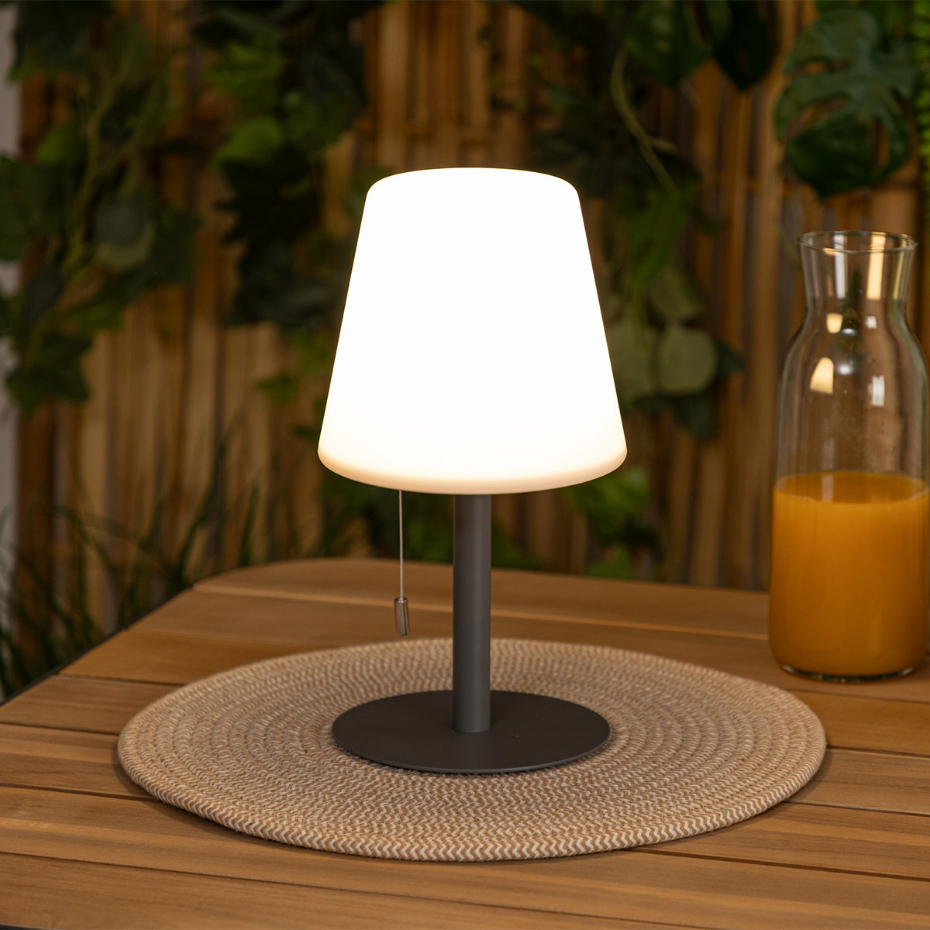 Lampe d'extérieur USB à poser ZACK