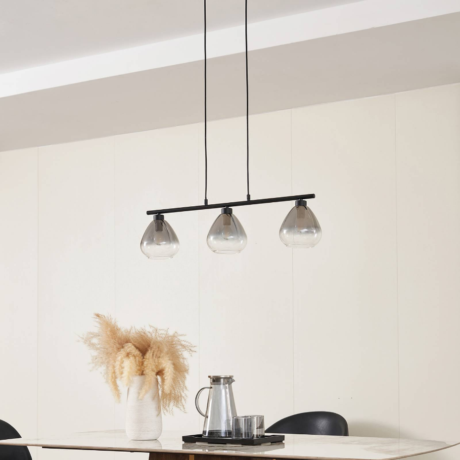 Suspension en verre moderne, Pendura