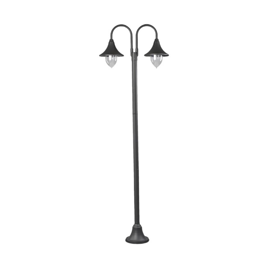 Lampadaire extérieur en aluminium moderne
