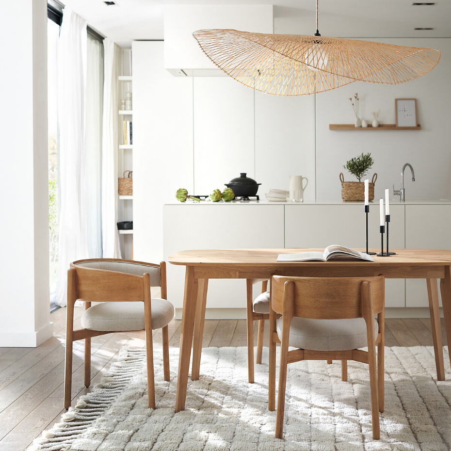 Suspension en bambou aérienne Ø130 cm, Ezia