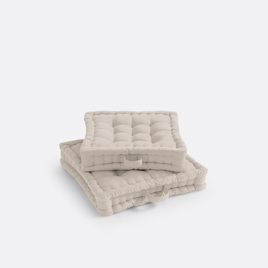 Coussin de sol coton recyclé, Scenario