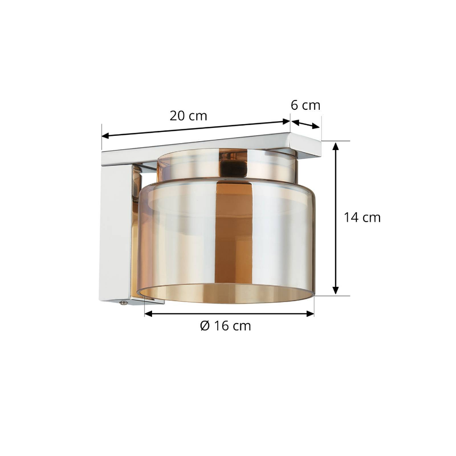 Applique en verre design, Diano