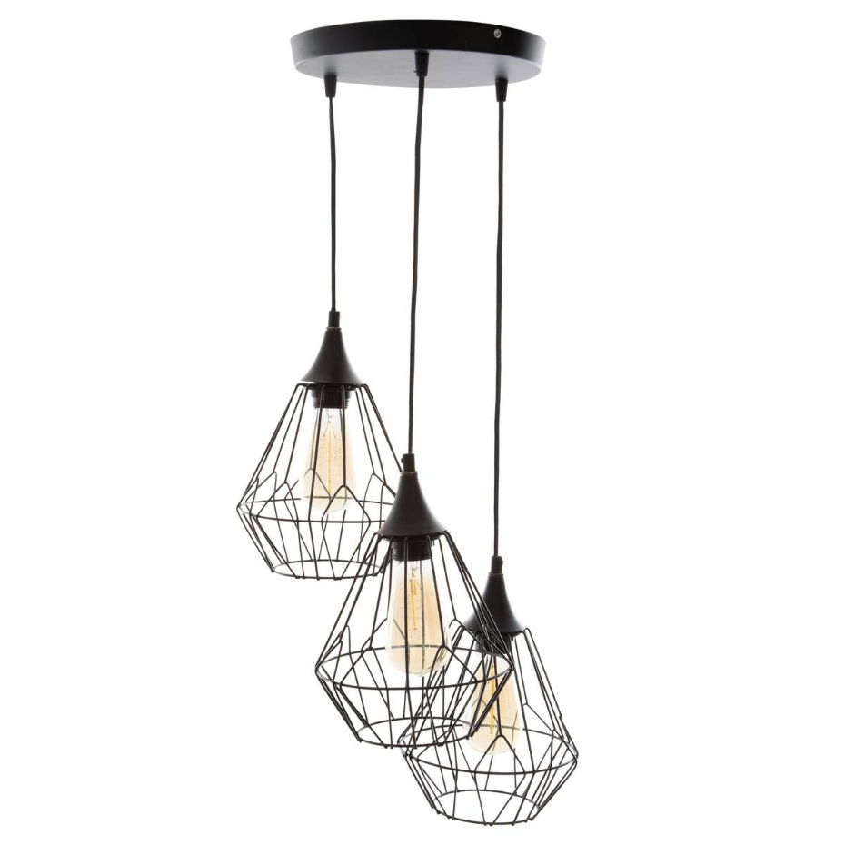 Suspension filaire 3 spots KAORE