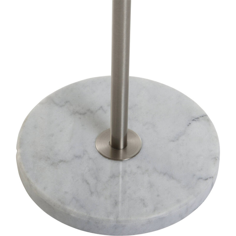 Lampadaire rond en marbre et verre Moderno