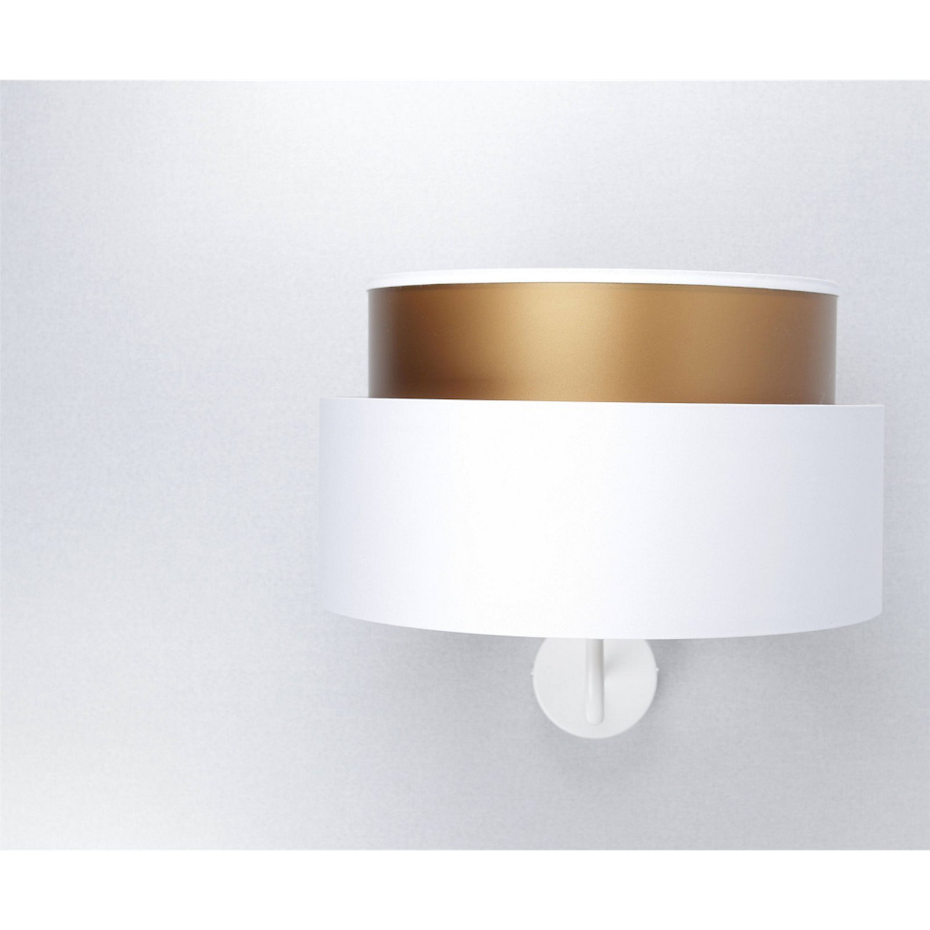 Applique murale ronde en PVC Duo ellegant