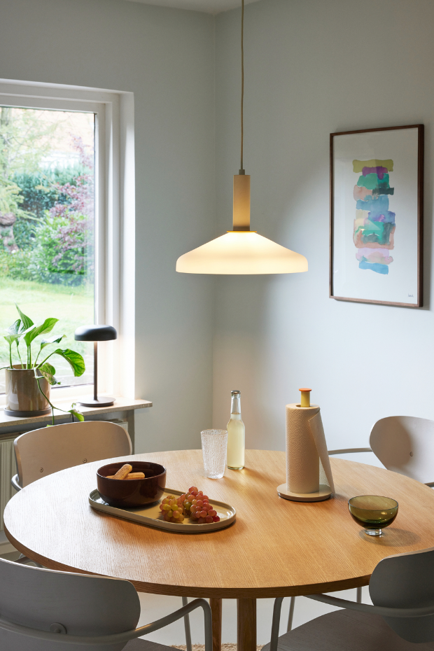 Suspension en verre et fer APOLLO