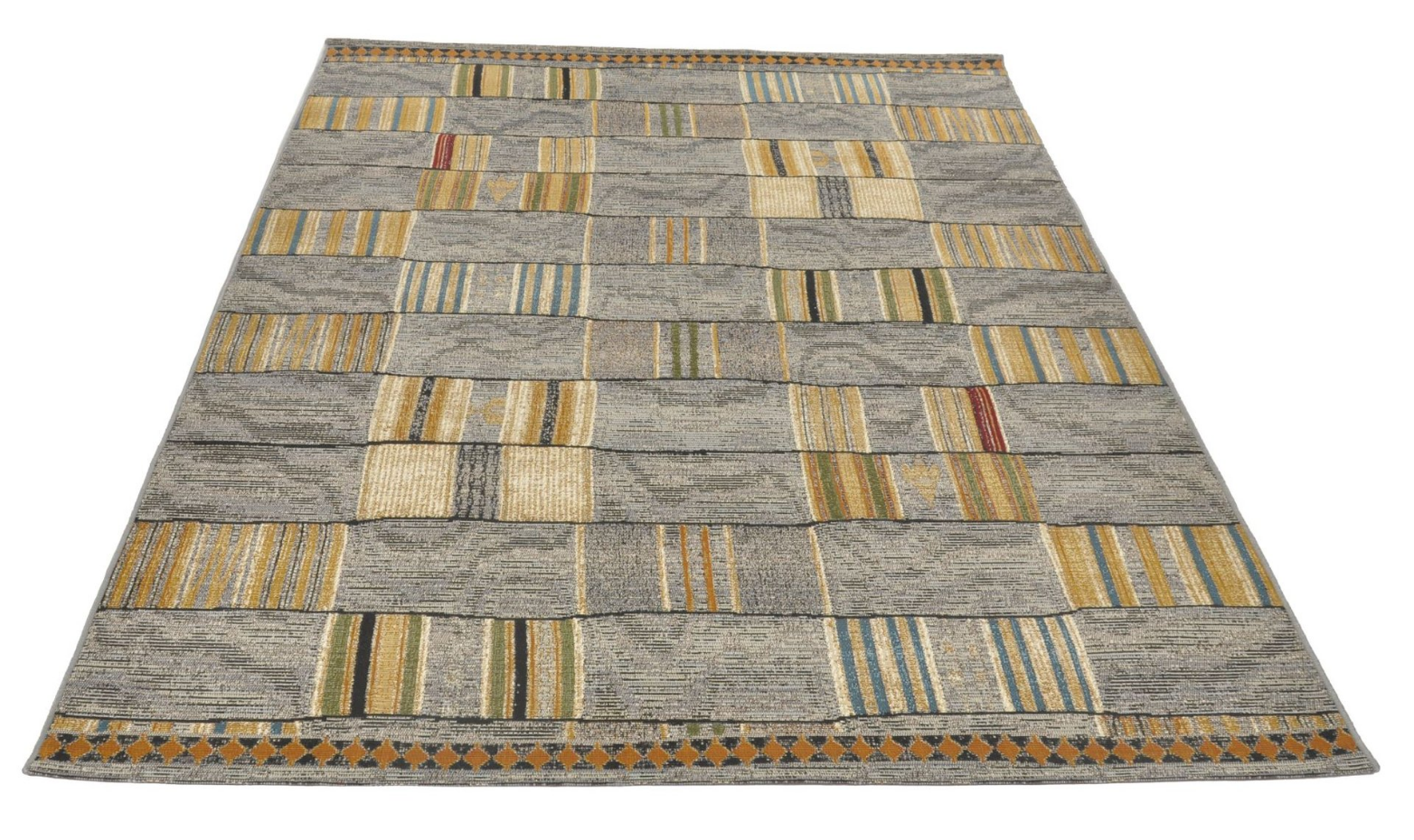 Tapis tissé d'intérieur et d'extérieur pour la terrasse et le balcon - Aurora