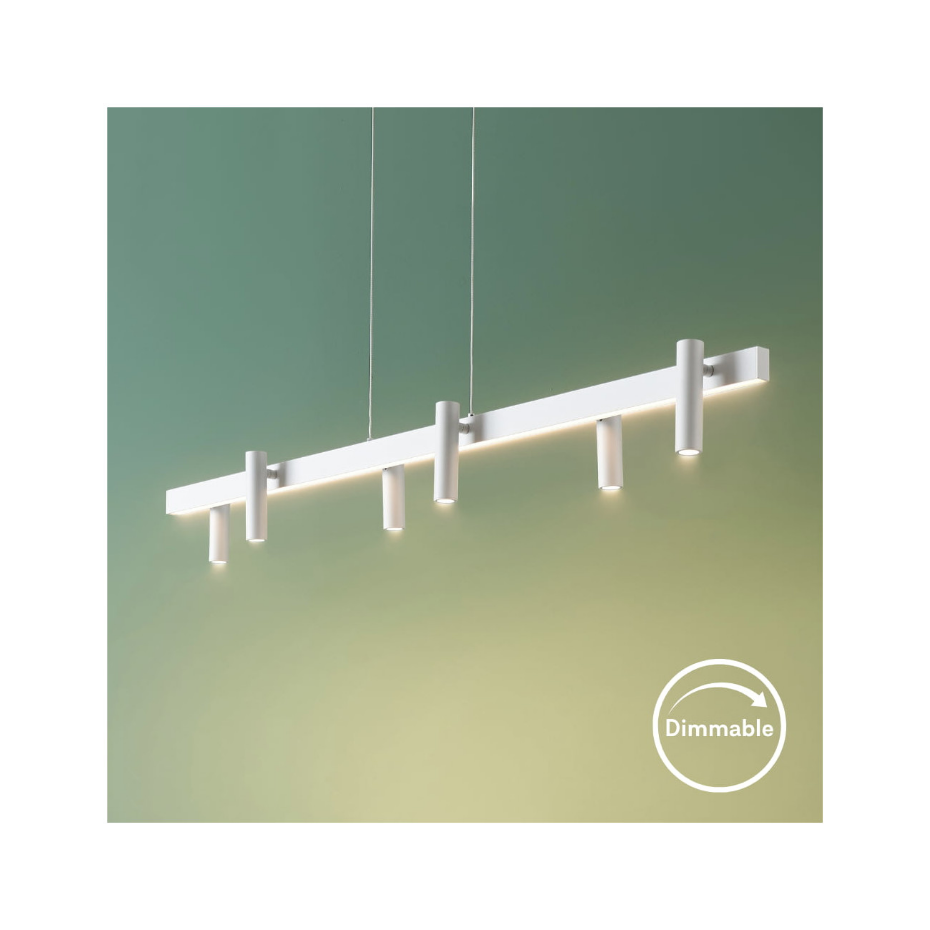 Suspension LED cylindres orientables - ANISKA