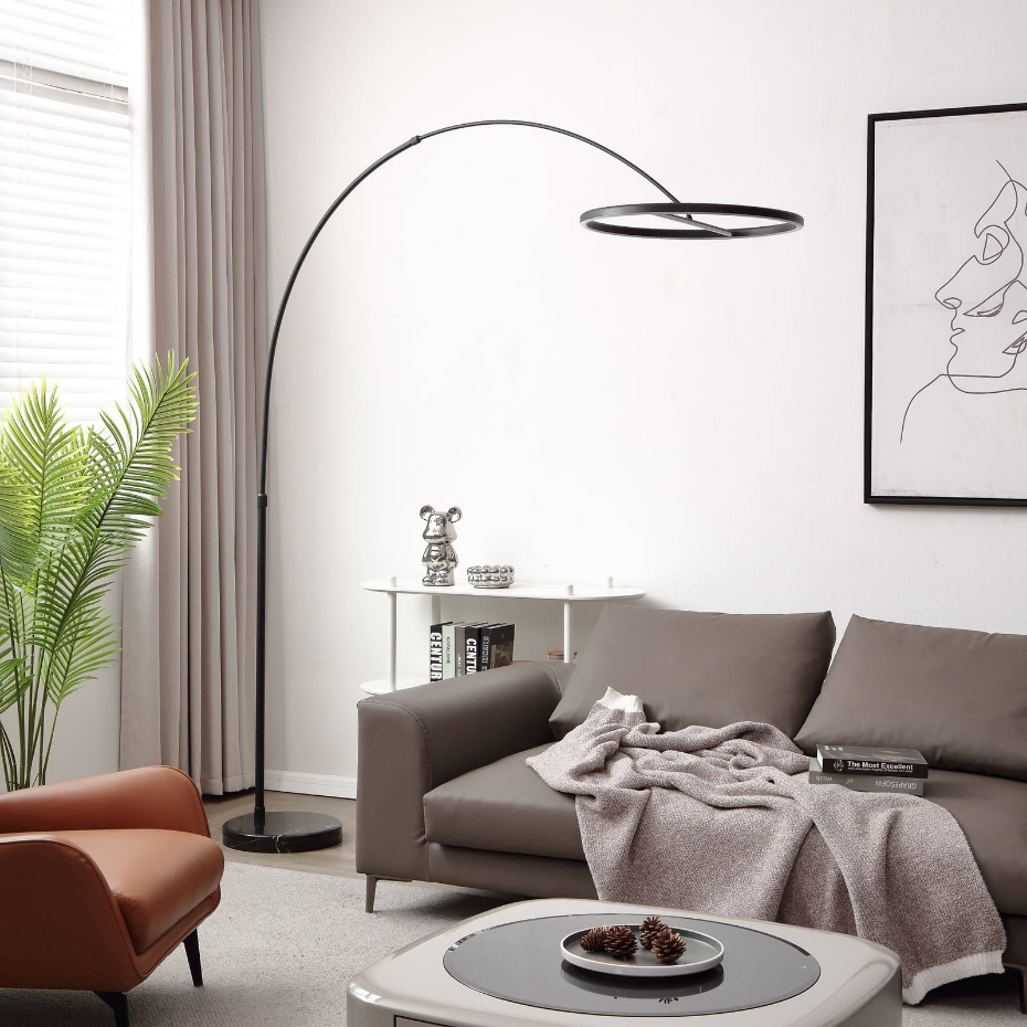Lampadaire en aluminium moderneLED, Virvera