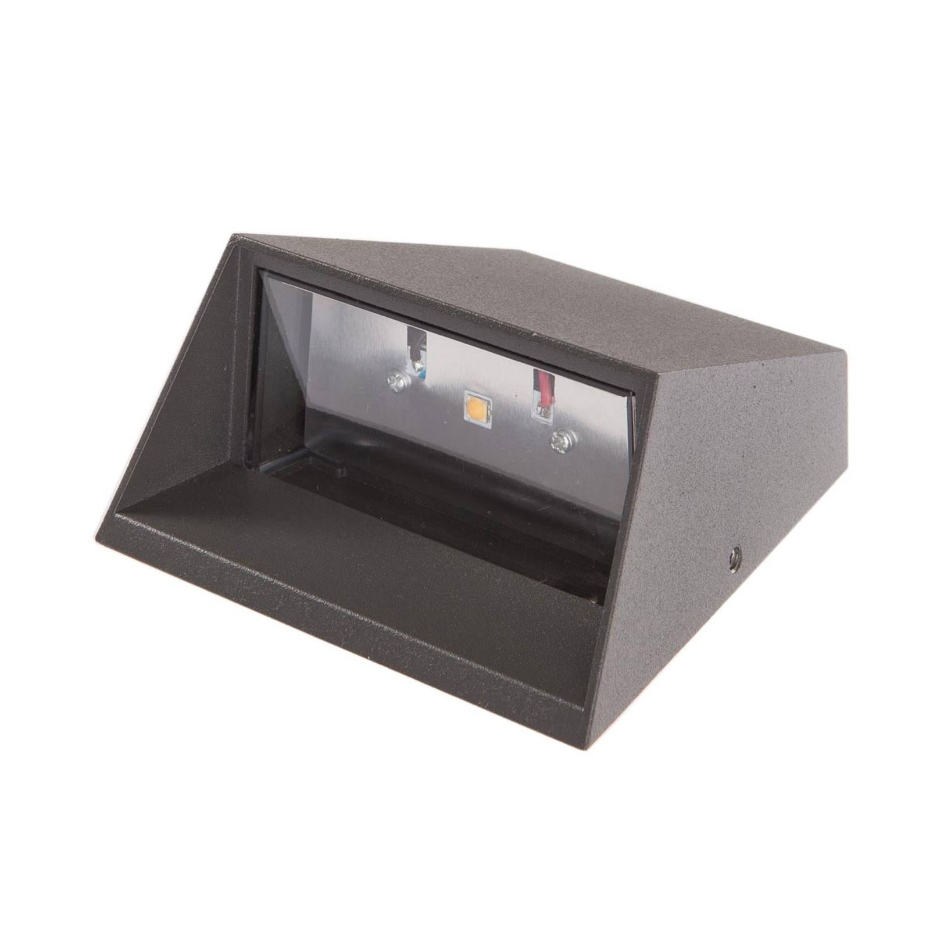 Applique extérieure en aluminium moderneLED