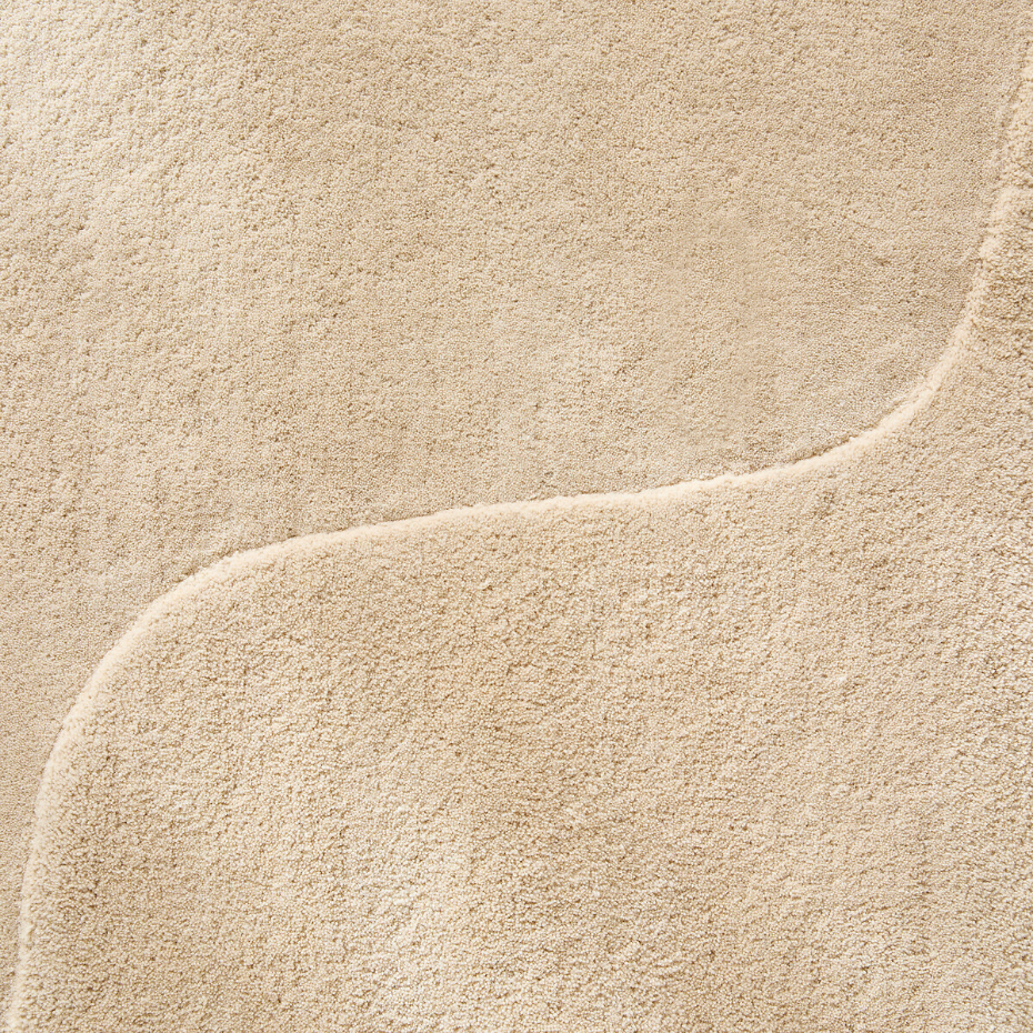 Tapis contemporain laine, tufté main XL, Sahil