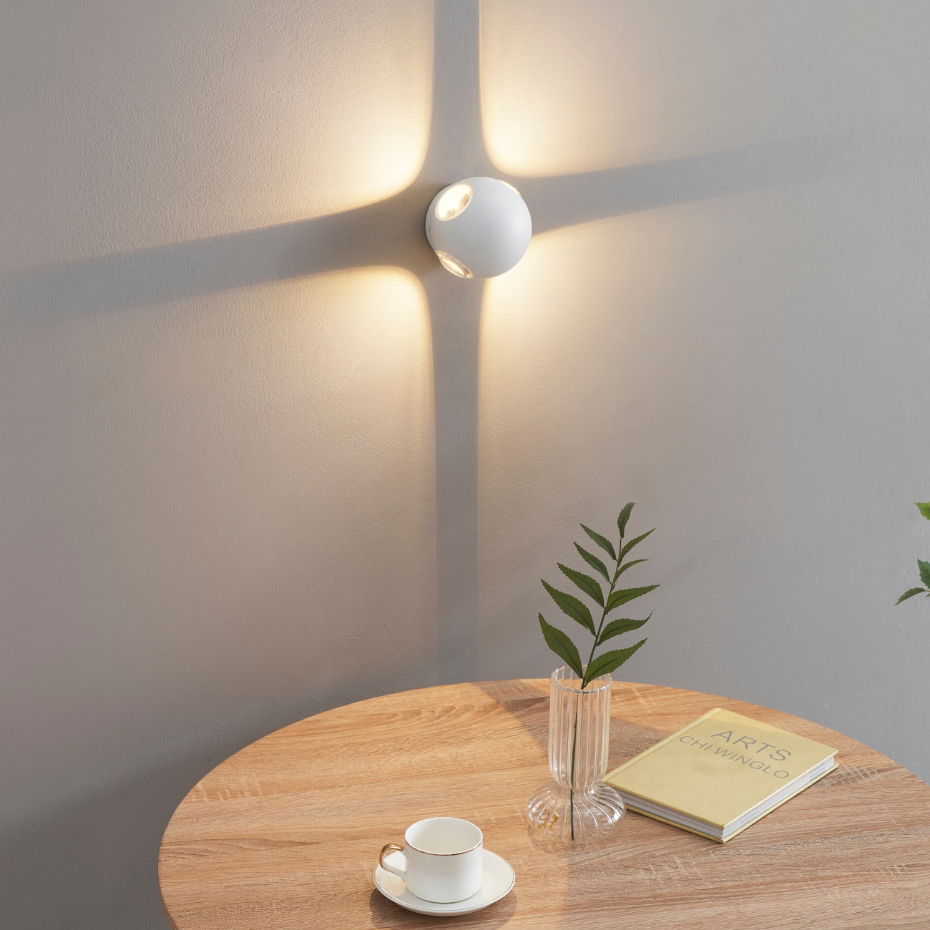 Applique ronde quatre points lumineux - JOIA
