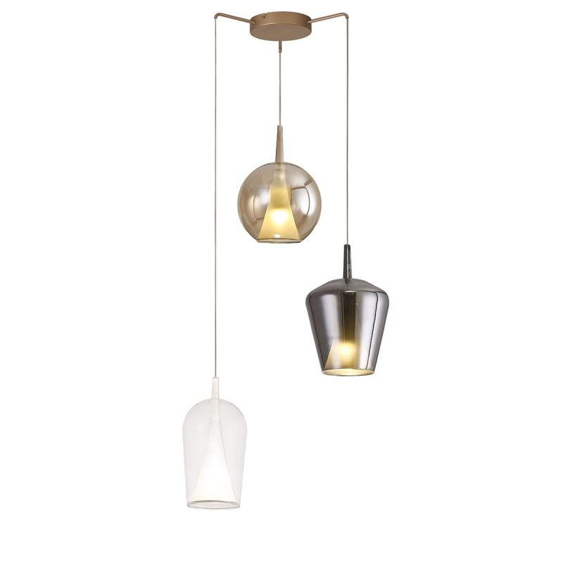 Suspension en verre italien, D.57.1 , ELSA