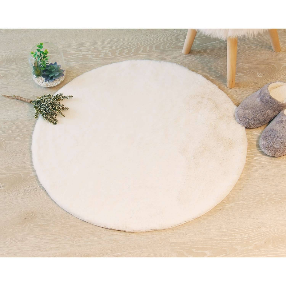 Tapis rond extra doux