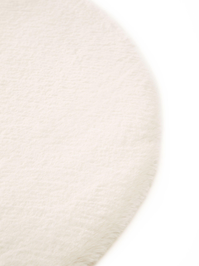 Tapis rond imitation fourrure DAVE