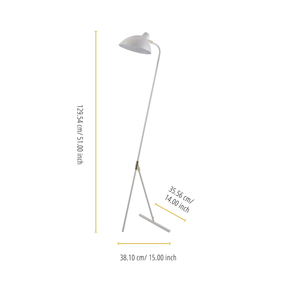Lampadaire Intérieur Métal DELICATA