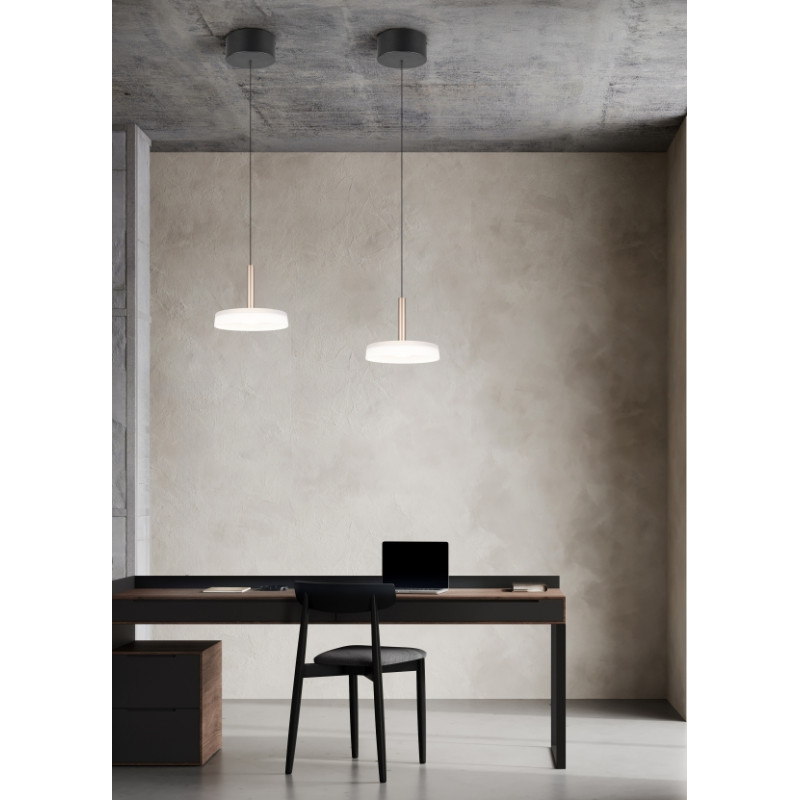 Suspension en verre design, D.22 , CELESTE
