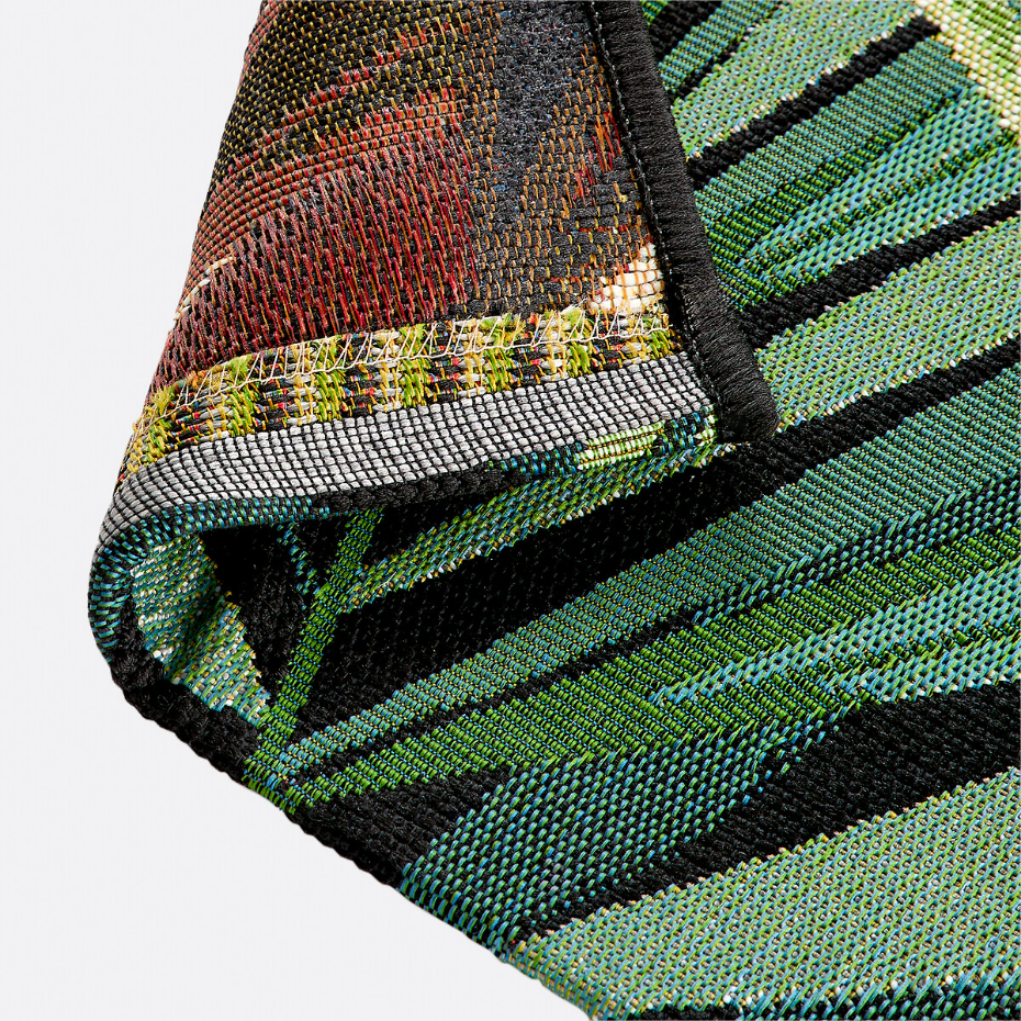 Tapis tissé plat intérieur et extérieur, Mokoa