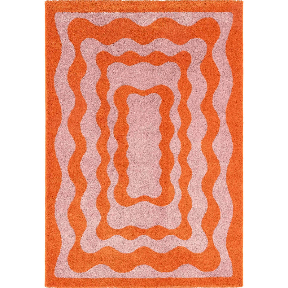 Tapis rectangulaire en polypropylène GROOVY