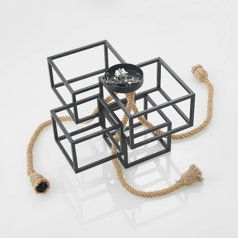 Plafonnier en métal moderne, Andrik