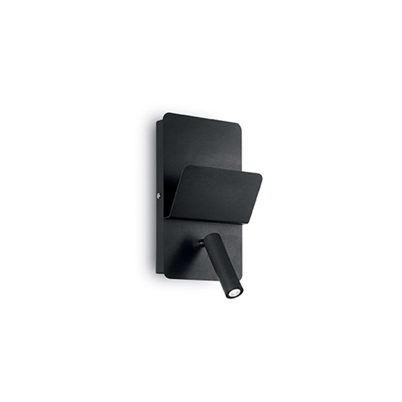 Applique Design Liseuse Noire Led Port Usb Versus