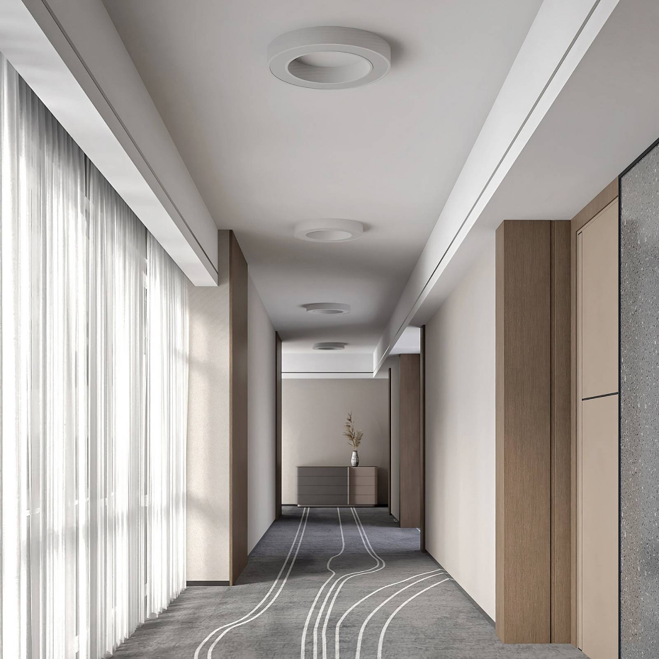 Plafonnier en aluminium moderneLED, Sharelyn
