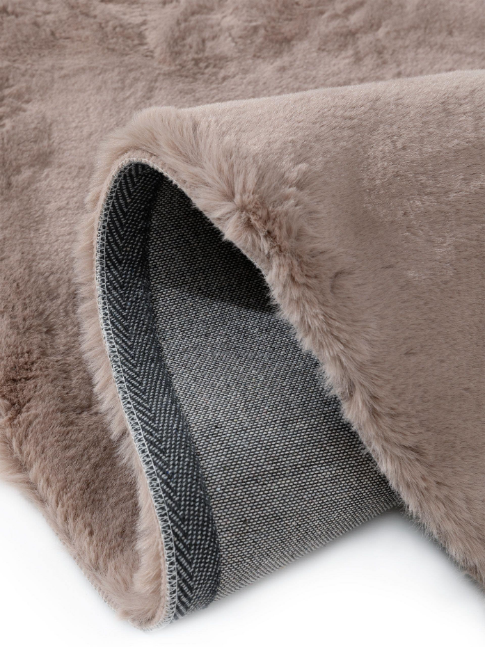 Tapis rond imitation fourrure DAVE