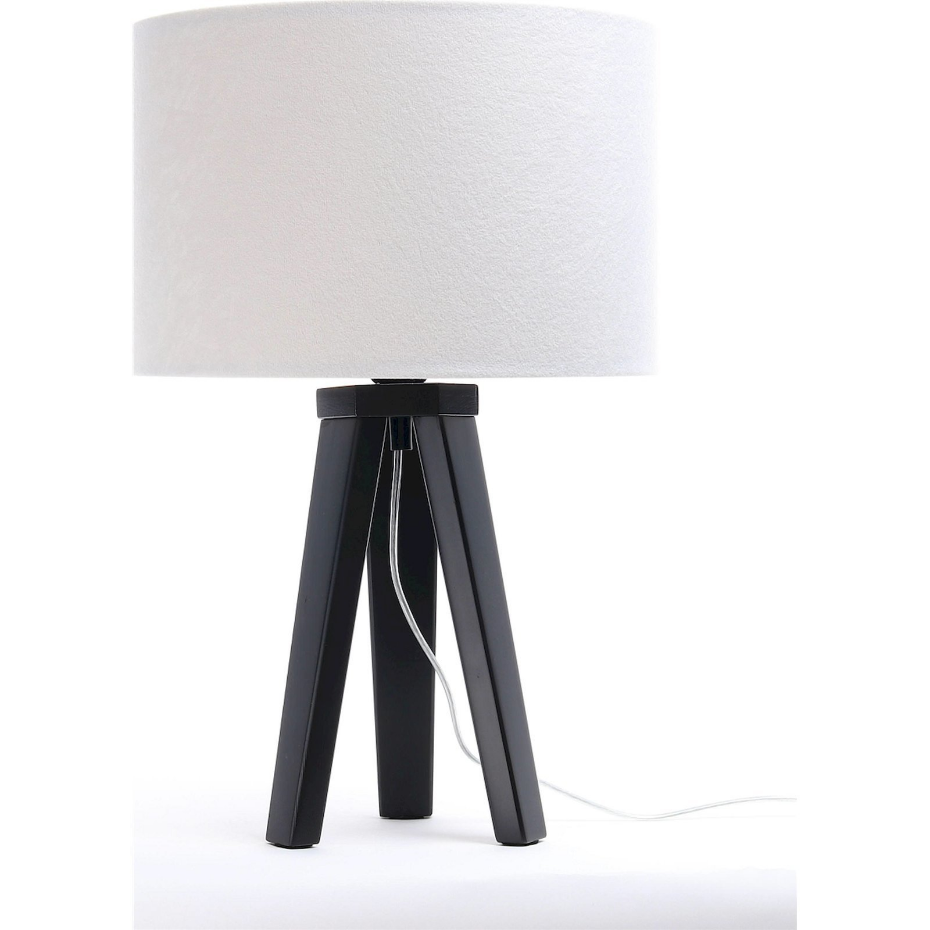 Lampe de chevet en bois Glamour