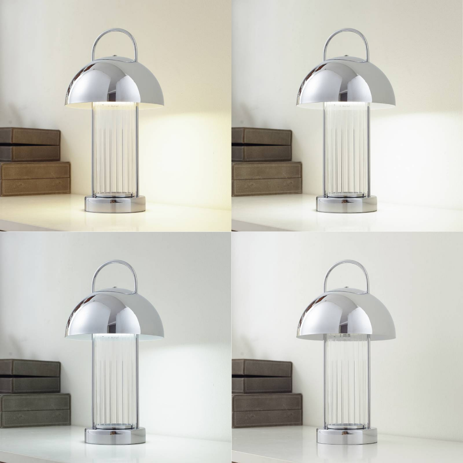 Lampe à poser en métal moderneLED, Mareli