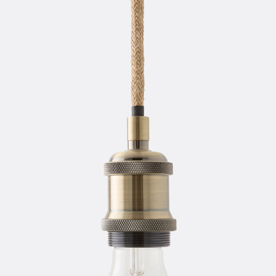 Câble électrique pour suspension E27, Baulind