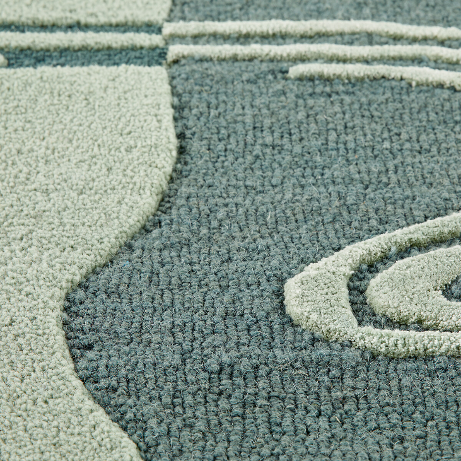 Tapis en 77% laine, NOTTON